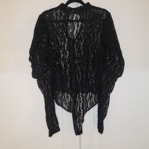 NEW Glitter/Lace Bodysuit